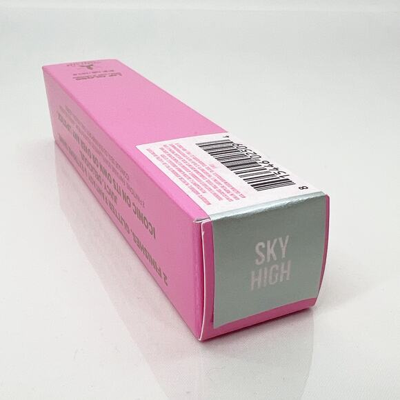 JEFFREE STAR The Gloss SKY HIGH Metallic Icy White w/Pale Green & Gold - Picture 5 of 6